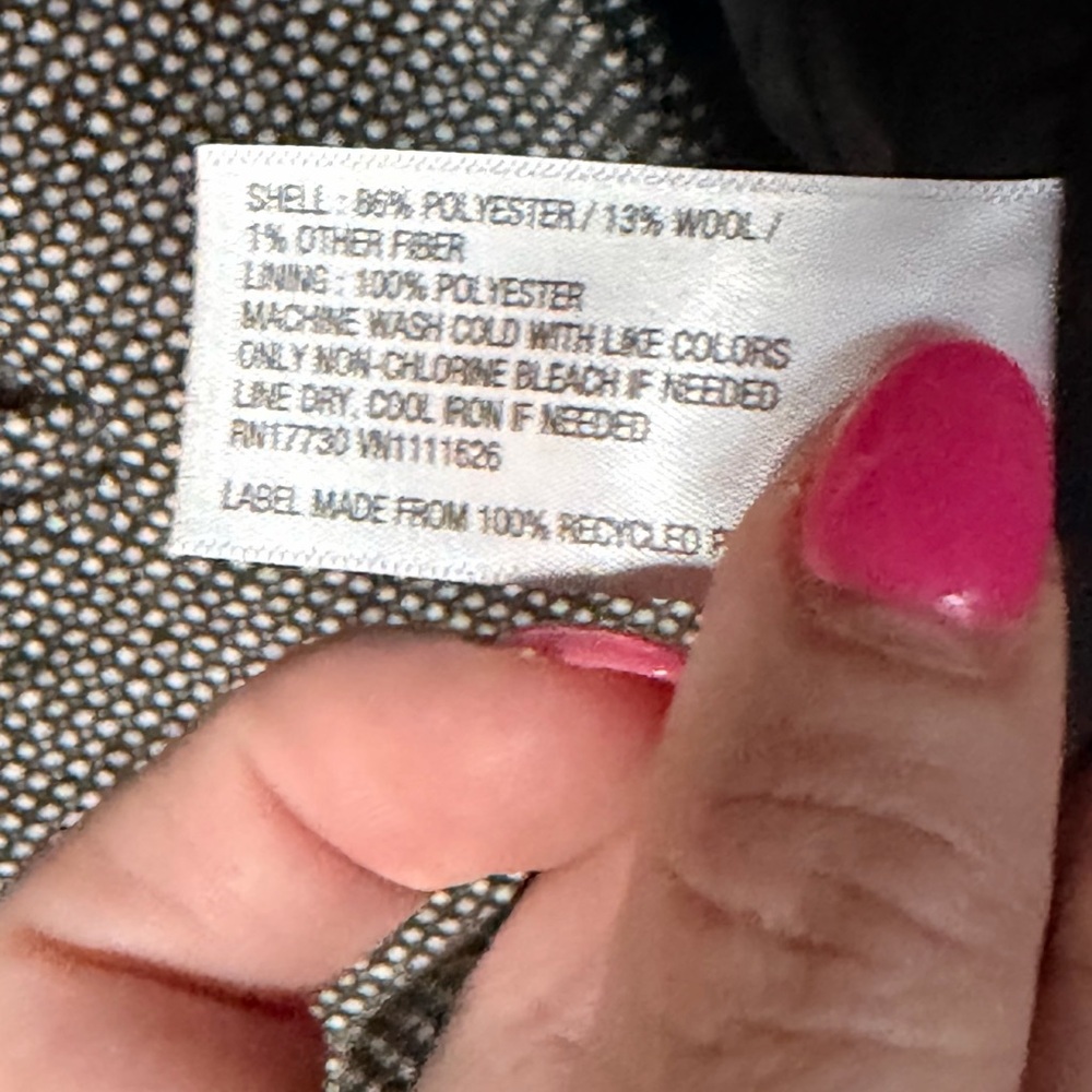 Merona Women's Gray Blazer - Picture 6 of 6